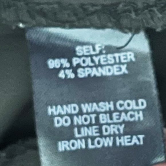 Lulu's Small Without Confidence Black Paperbag High Rise Cropped Pants - Picture 5 of 7